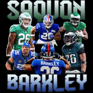 Saquon Barkley T Shirt PNG , Instant Download 300 Dpi