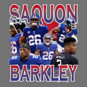 Saquon Barkley T Shirt PNG , Instant Download 300 Dpi