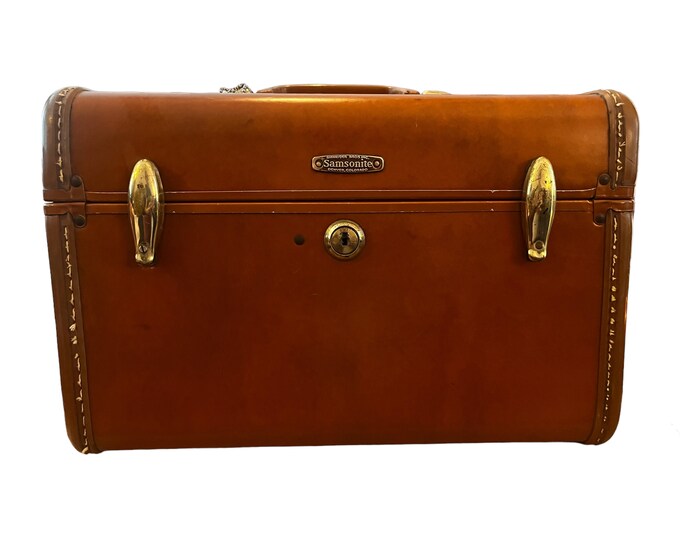 Vintage Samsonite Travel Train Case Etsy