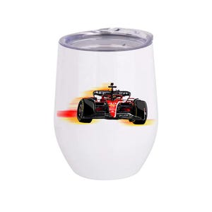 Formula 1 Ferrari F1 wine tumbler: Lewis Hamilton and Charles Leclerc - Ferrari F1 merch