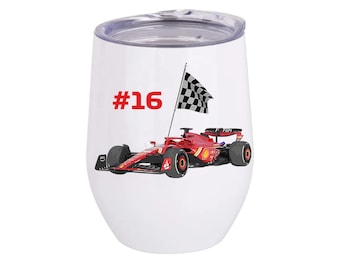 Ferrari F1 Weinbecher: Leclerc & Sainz Formel 1 Merch