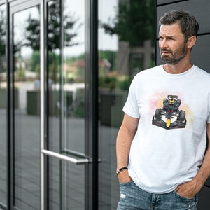 Red Bull Formula one Men&#39;s T-shirt - Yuki Tsunoda - FV - F1 merch