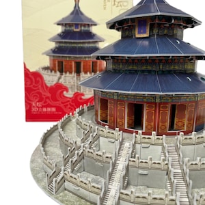 Puzzle 3D CubicFun - Tempio Del Cielo, Pechino, Cina - Modello Da Costruire - 2