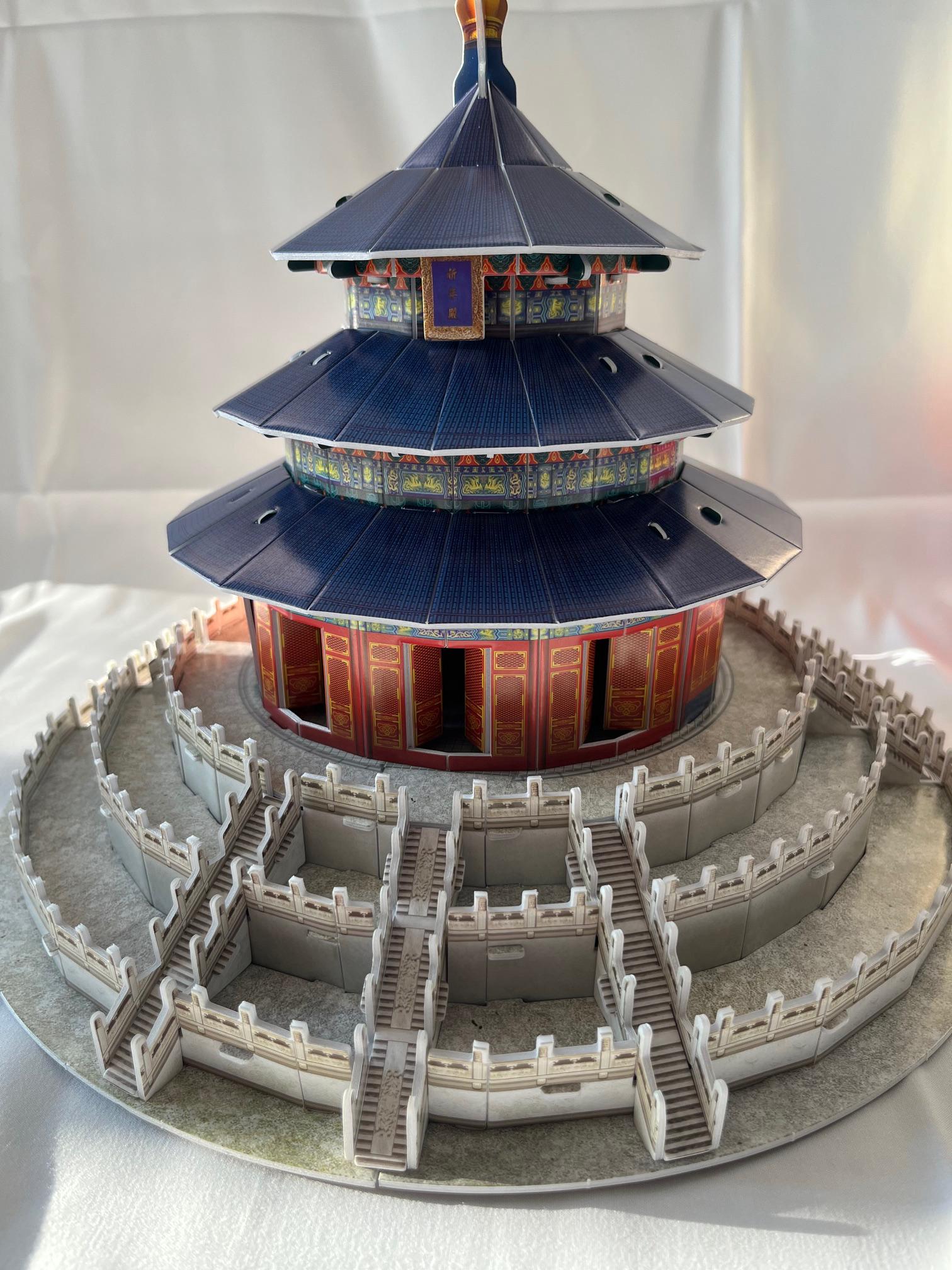 TEMPLE OF HEAVEN Tempio Cielo Paradiso Pechino Moneta Oro 100$ Cook