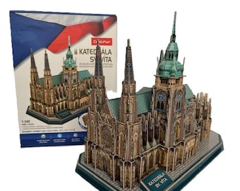 3D Puzzel Sint-Vituskathedraal Praag St. Vitus / Sint-Vituskathedraal / Kathedraal / Dom / Kerk Praag Tsjechië