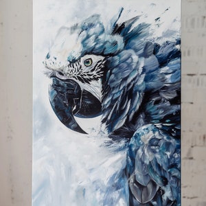 赤いコンゴウインコ 絵画 Omido Arts 通販 7945517｜Creema