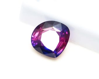 Teardrop Tansanit Edelstein: 9.05CT Purple Lupe, Tansania