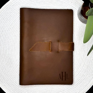Personalized Notebook Leather Journal Personalized Leather Journal Notebook Diary Leather Sketchbook Travel Notebook Father's Day Gift