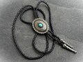 Turquoise Stone Bolo Tie Personalized Western Bolo Tie Western Necktie for Cowboys Cowgirls Country Wedding Rodeo Outfit Father's Day Gift