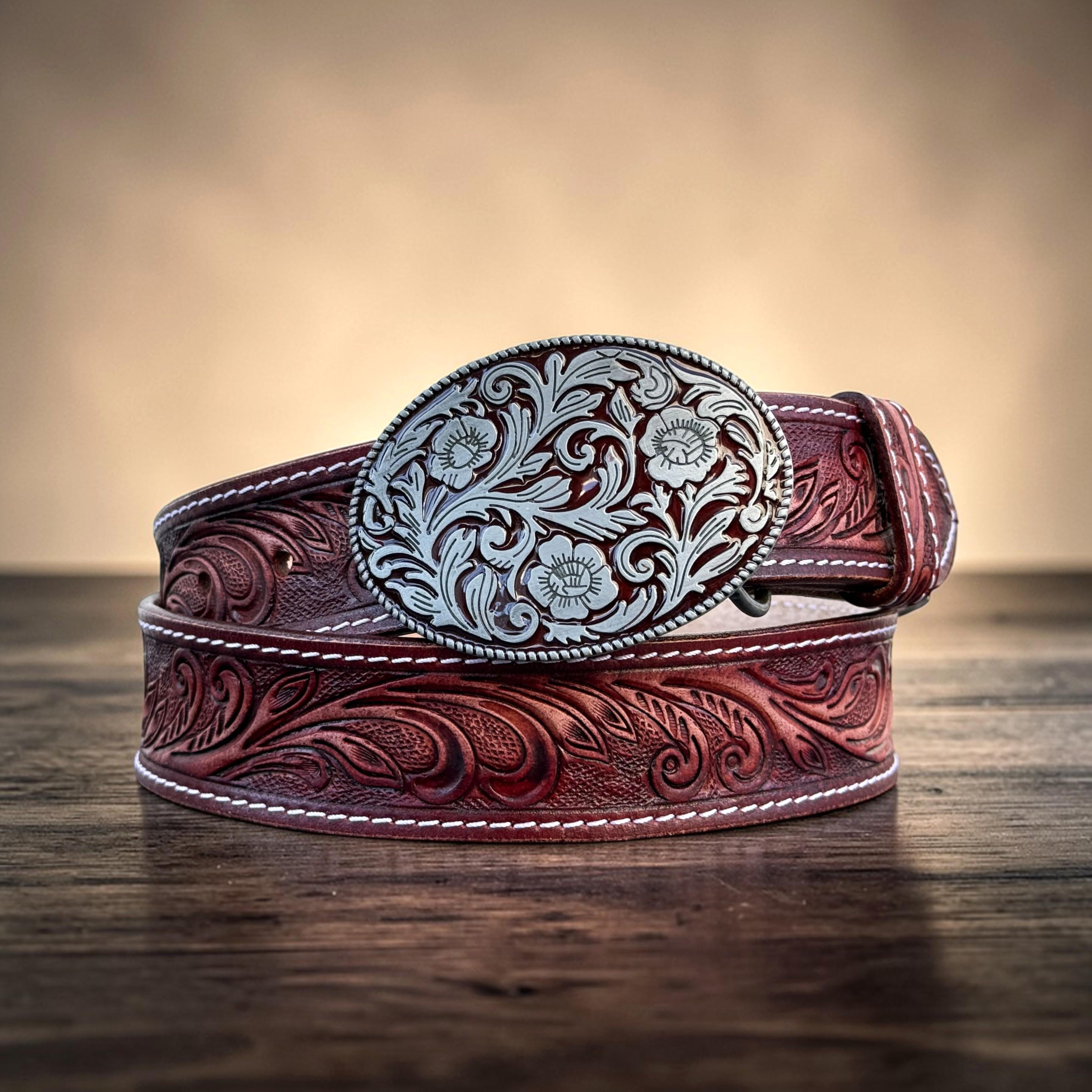 Red Boho Belt - Etsy display picture 2