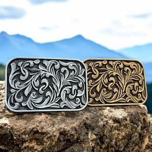 Fibbia Cintura Western Uomo Cowboy Teschio, Regalo Per Lui, Marito, Papà - 2