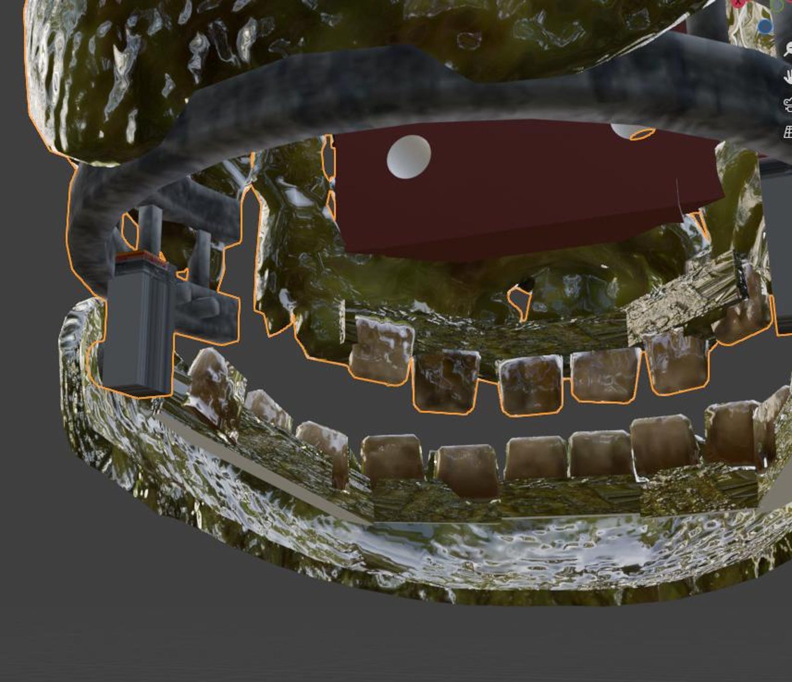 Springtrap Poseable Mask Five Nights at Freddy's - Etsy