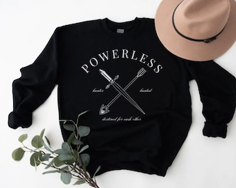 Powerless Lauren Roberts Merch Shirt, Reckless Lauren Roberts Merch Shirt, Powerless Book Sweatshirt, Reckless Shirt, Shirt, Kai and Paedyn