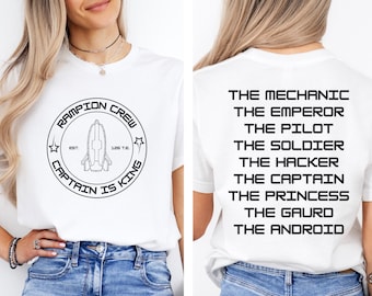 Rampion Crew Shirt, Lunar Chronicles T Shirt, The Lunar Chronicles, Cinder, The Rampion Crew, Bookish Things, The Lunar Chronicles T Shirt