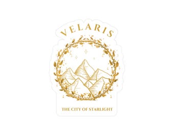 Velaris the City of Starlight ACOTAR Sticker Merch, SJM Book Sticker, Velaris Night Court Sticker, Feysand Sticker, Feyre Archeron, ACOMAF