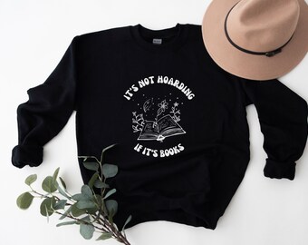 Camicia da lettura, Felpa da libro, Camicia da topo di biblioteca, Camicia da libro, Regalo per gli amanti dei libri, Regalo per il bibliotecario, È una buona giornata per leggere un libro