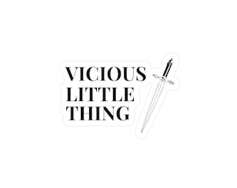 Powerless Vicious Little Thing Sticker, Powerless Lauren Roberts Merch, Paedyn and Kai Sticker, Paedyns Dagger, Gift for Book Love, Bookish