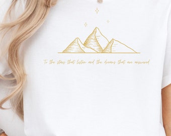 Maglietta ACOTAR, merchandising SJM, maglietta Night Court, maglietta libresca, maglietta Ataraxia, maglietta mercedes ACOSF, maglietta Nesta, regalo per lei, maglietta delle valchirie