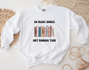 Camicia da lettura, Felpa da libro, Camicia da topo di biblioteca, Camicia da libro, Regalo per gli amanti dei libri, Regalo per il bibliotecario, È una buona giornata per leggere un libro