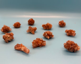 Raw Star Aragonite Sputnik Cluster | Natural Crystal