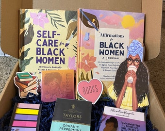 Black Girl Book Box!  Black Girl Magic Gifts, Self Care for Black Women, Black Girls Read Too!