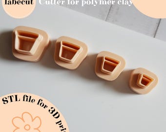 Mini Organic Flower Pot Clay Cutter STL | 3D Printer File