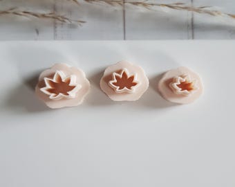 Mini Fall Leaf Clay Cutter | Polymer Clay Tool
