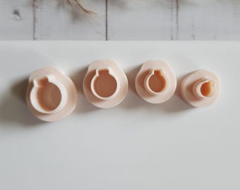 Mini cortador de arcilla para adornos navideños / Herramienta para arcilla polimérica