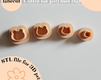Mini Frog Clay Cutter STL | 3D Printer File