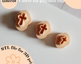 Mini Cross Clay Cutter STL | 3D Printer File