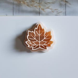 Zuckerahornblatt Ausstecher | Ausstecher für Polymer Clay