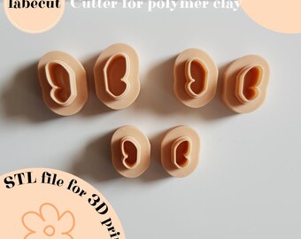 Mini Butterfly Wings Clay Cutter STL | 3D Printer File