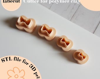 Mini Bow Tie Clay Cutter STL | 3D Printer File