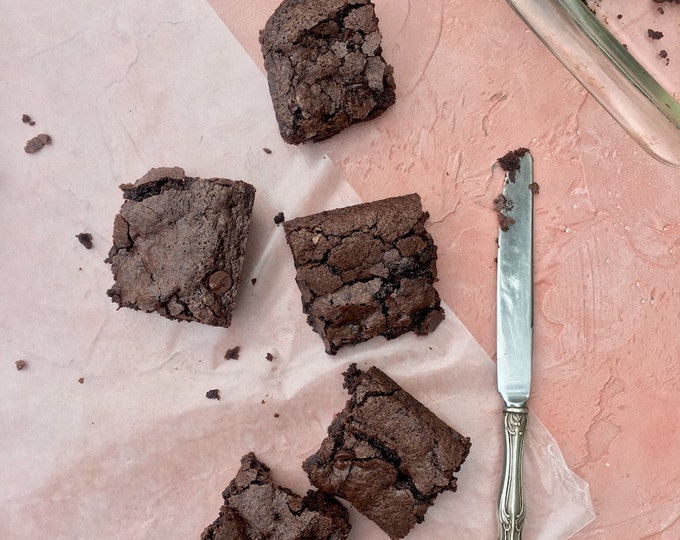 Dark Chocolate Brownie Mix, Gifts for Foodies, Gourmet Baking Mixes