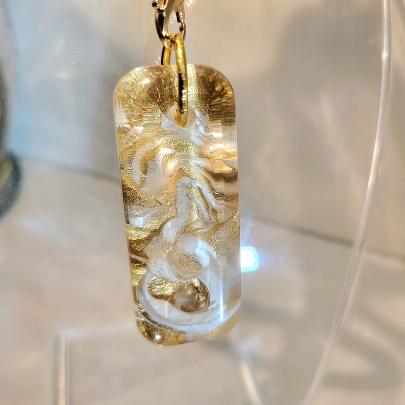 Stylish Keychains, Lobster Clasp, Gift for Her, Resin Jewelry, Keychain