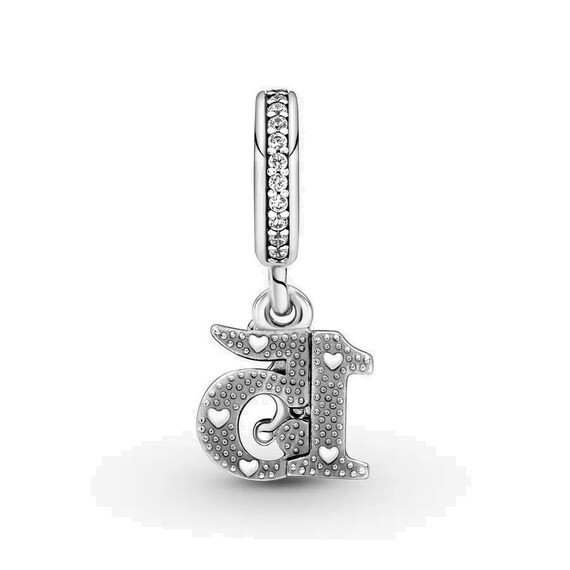 Pandora Charm 15th Birthday Dangle Unique Rhinestone Bracelet Charms for Women Perfect Anniversary Jewelry in the UK 799540C01 Etsy