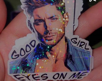 Jensen Ackes/ Dean Winchester magnetic bookmark/stickers