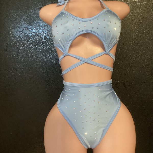 high waist set exotic dancewear stripper outfit
