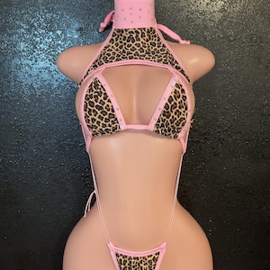 Exotic dancewear stripper outfit