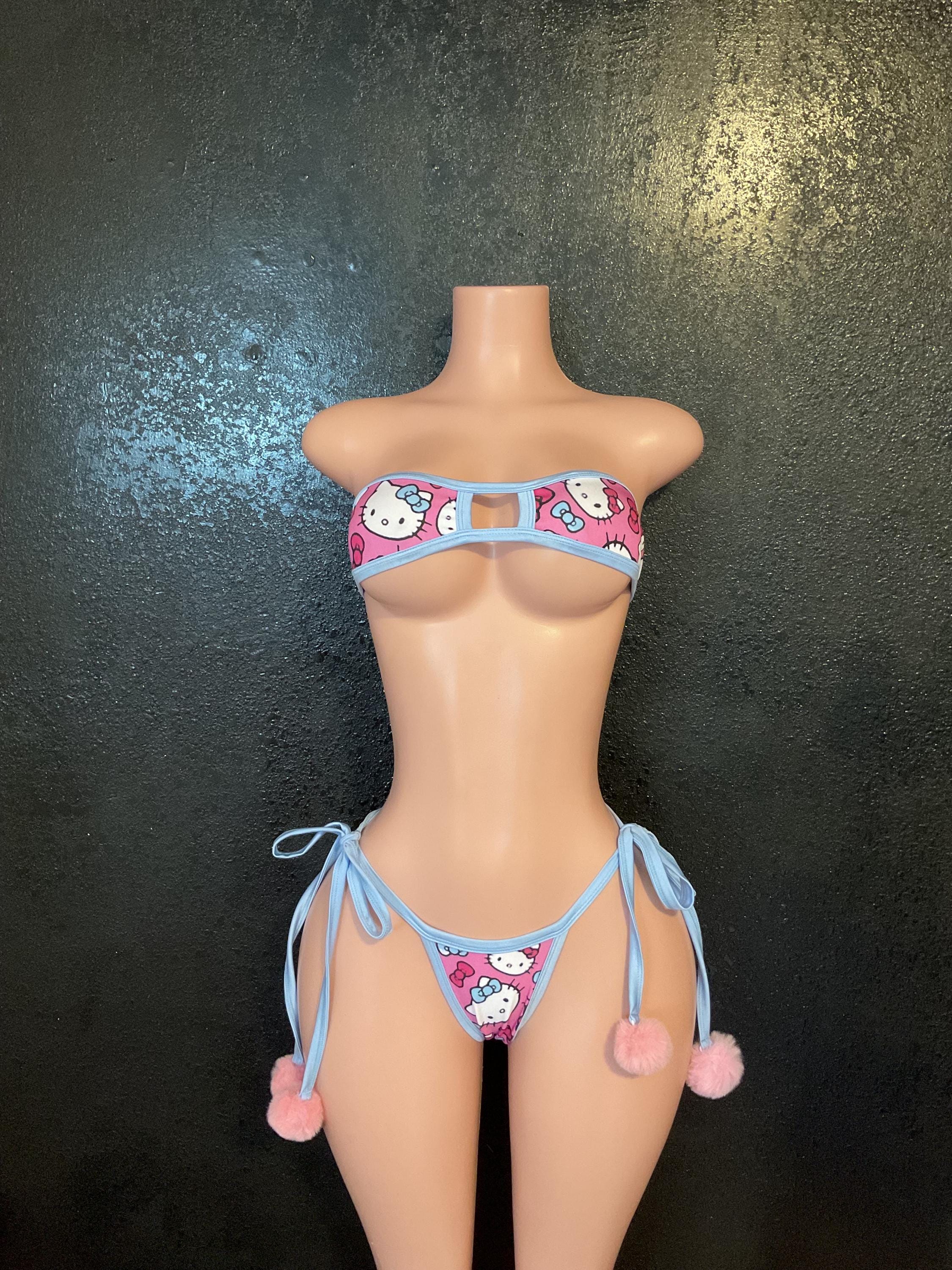exotic dancewear thong set stripper dancer