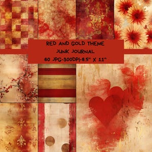 Papier de Scrapbooking, Motif Damassé, Texture vieillit, Téléchargement numérique, Pois, Fleurs, Rayure, Page de Journal, Papier Vintage