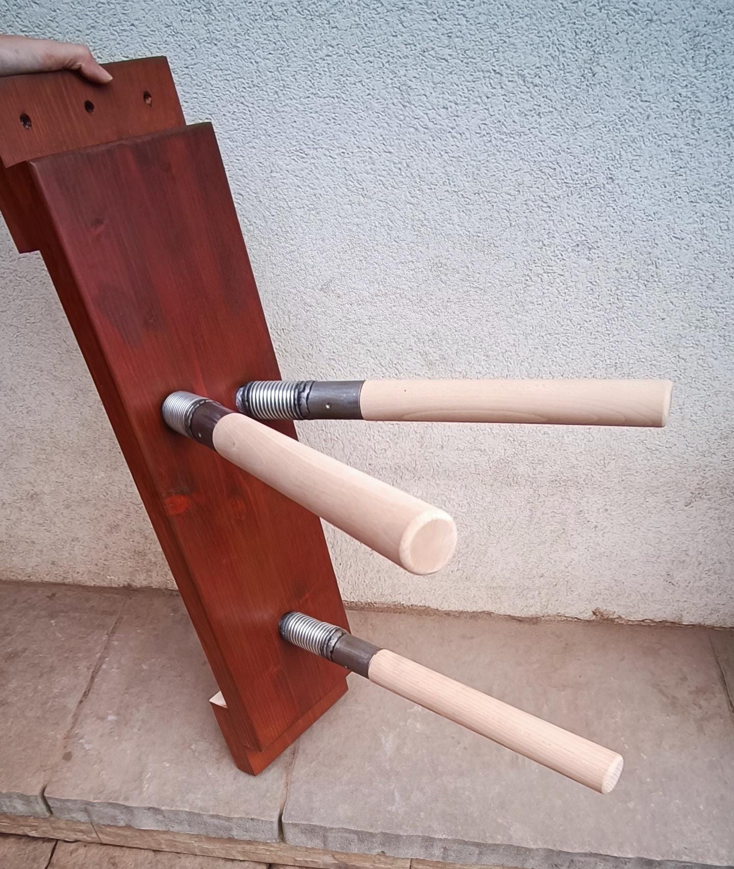 DYK&NX Wing Chun Wooden Dummy, Portable Martial Arts Dummies, Hard - View #11