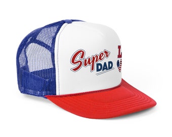Super Dad Trucker Cap, Father's Day Gift