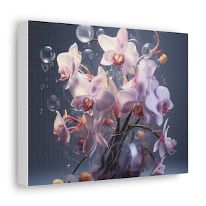 Bild Galerie, Orchidee Leinwand Geschenk, Geburtstag Jahrestag, Mutter Geschenk, Orchidee Liebhaber Wand dekor, Haus Kunst Bild, Bester Freund Geschenk
