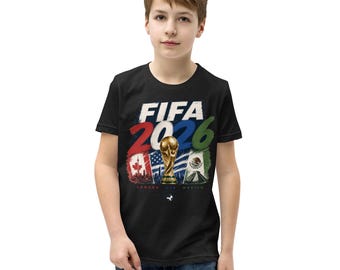 FIFA 2026 Soccer Fan T-Shirt | Canada USA Mexico World Cup Apparel