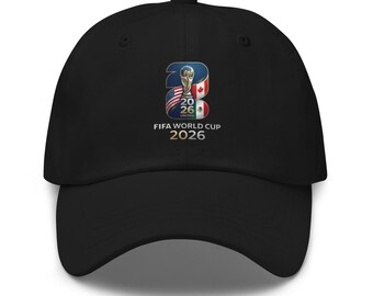 FIFA World Cup 2026 Soccer Cap | Fan Dad Hat