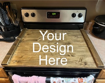 Noodle Board Stove Cover Serving Tray Personalized gift