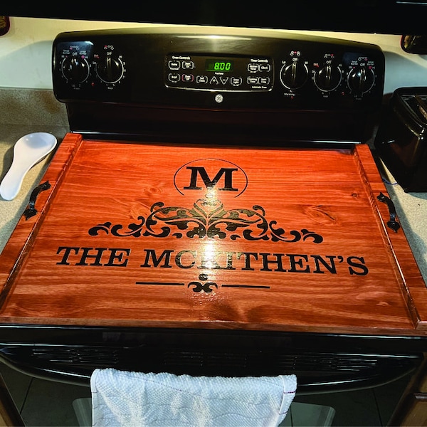 Noodle Board Gas Stove Cover Etsy