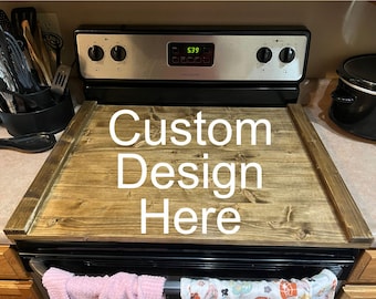 Noodle Board Stove Cover Serving Tray Personalized gift