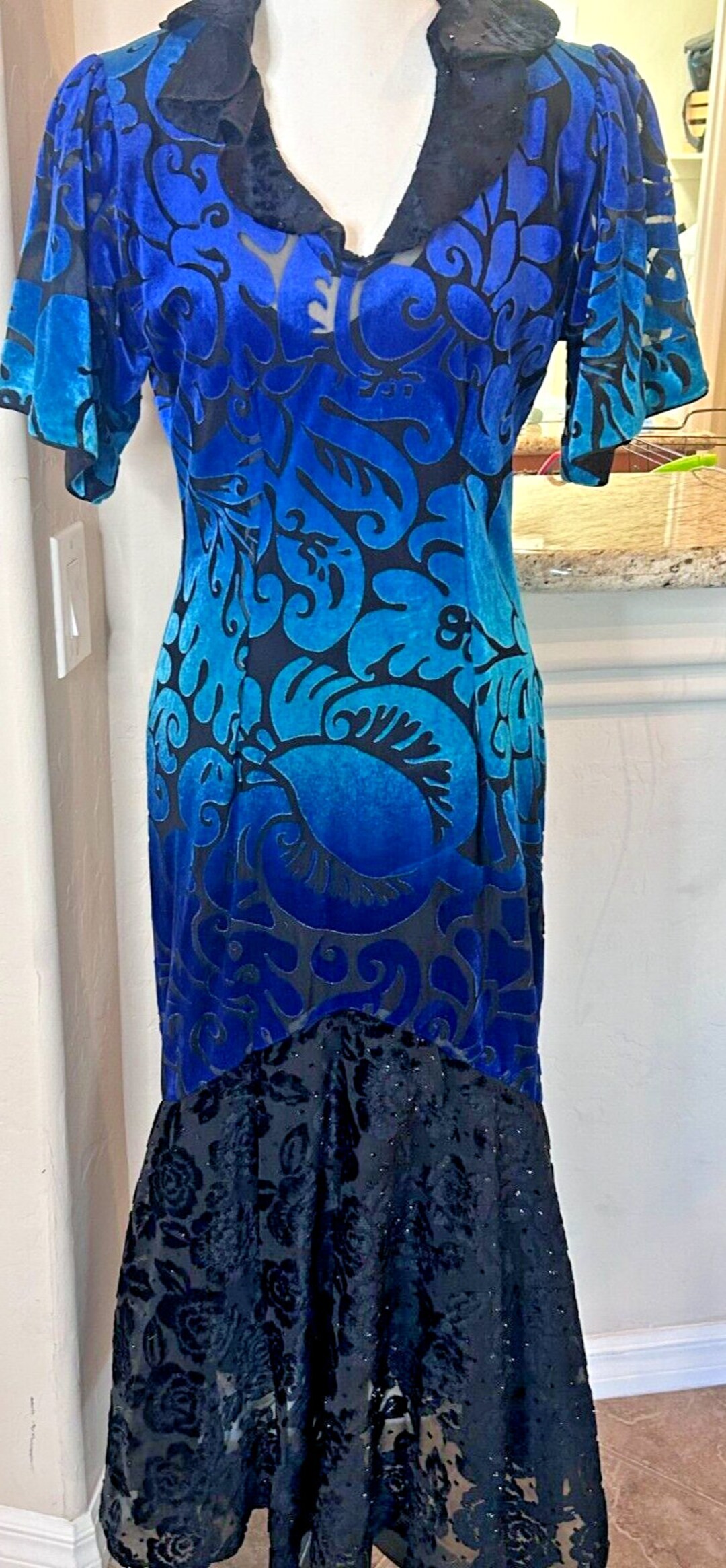 Vintage Lady Lynne Women's Slip and Mermaid Style Gown SZ. XS 2-4 - Etsy
